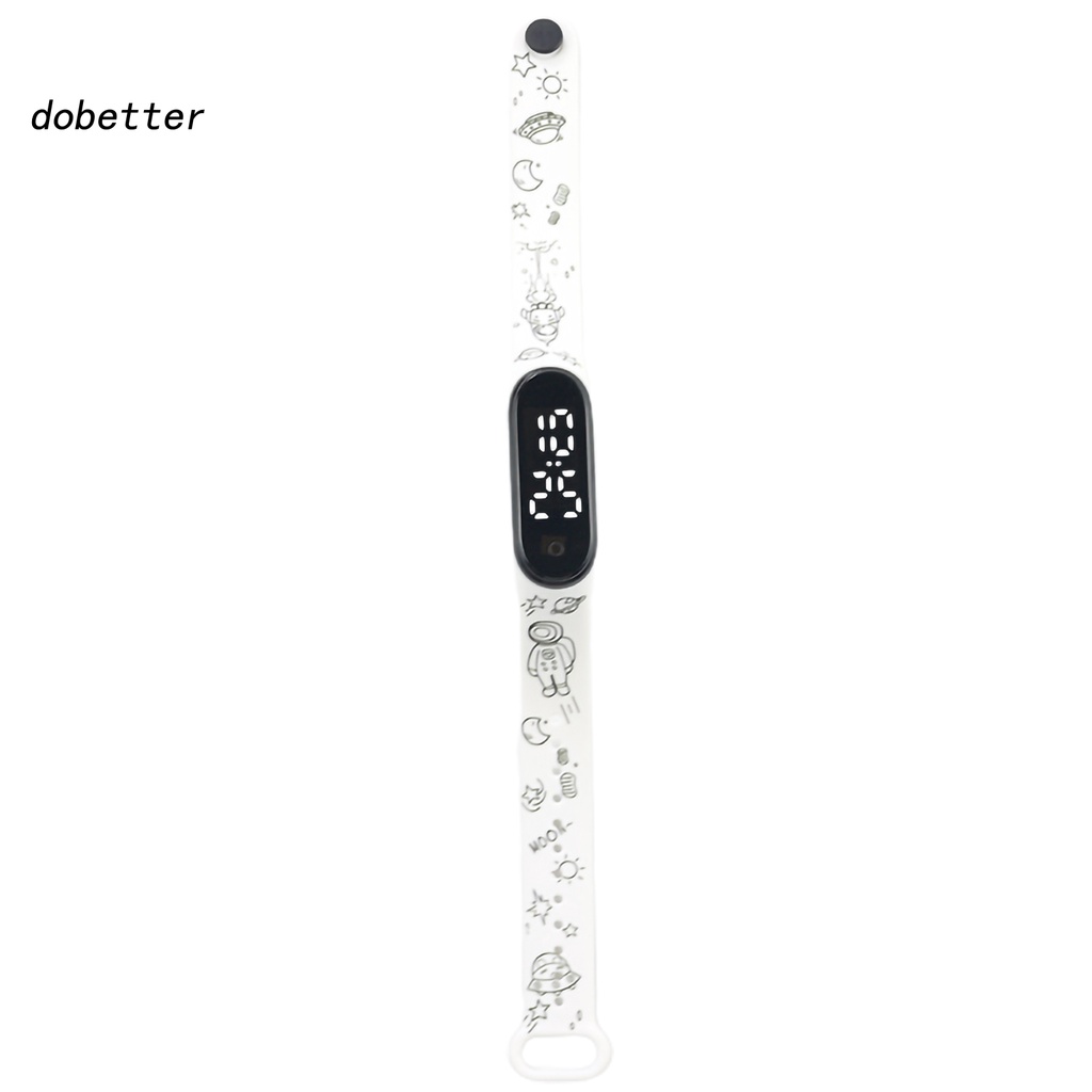 &lt;Dobetter&gt;Đồng hồ đeo tay hoạt hình đáng yêu trọng lượng nhẹ cho trẻ em