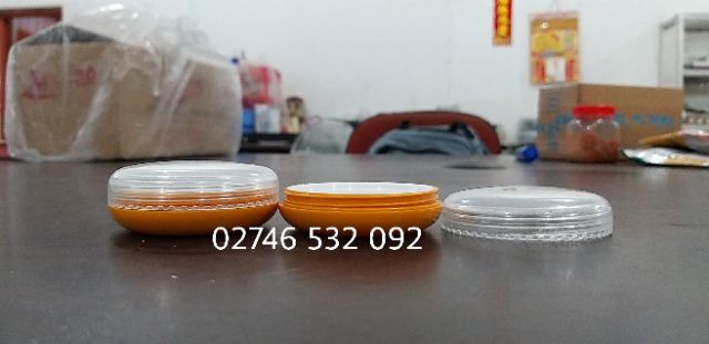 Hủ Kem Cao Cấp 20G - T69 - Nắp Trong Có Nắp Chặn 2 Màu Cực Xinh