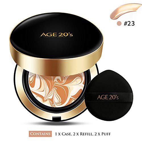 Phấn Lạnh Dưỡng Da Che Phủ Hoàn Hảo Age20'S Signature Essence Cover Pact 14GX2 Lõi [ĐEN] | BigBuy360 - bigbuy360.vn