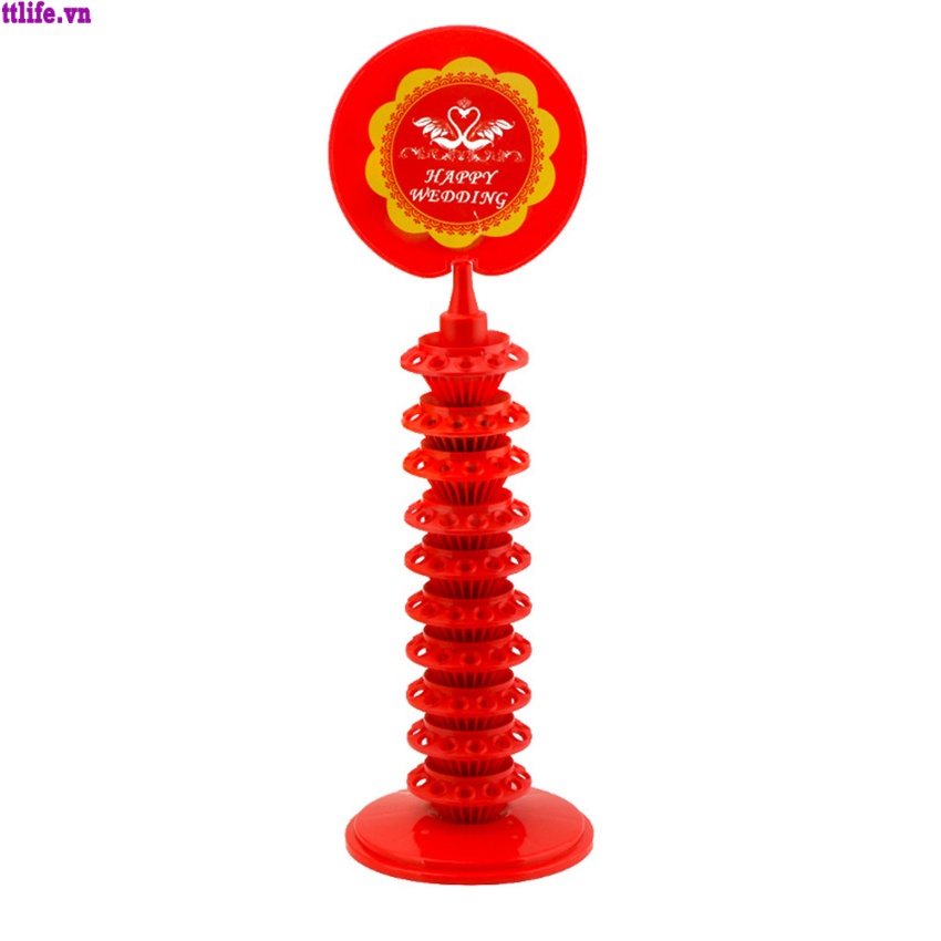 Giá Đỡ Kẹo Mút 120 Lỗ Dùng Trưng Bày Tráng Miệng
