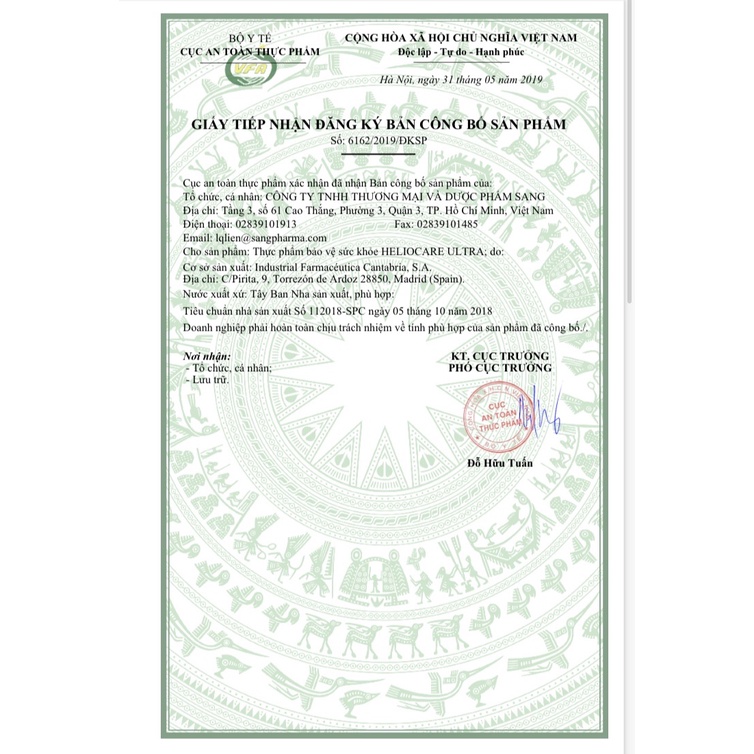 Heliocare Viên Uống Chống Nắng Ultra Oral Capsules 30 viên