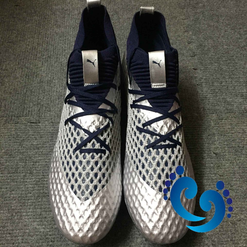 Giày đá bóng Puma Future bạc tự nhiên (combo giày+túi)