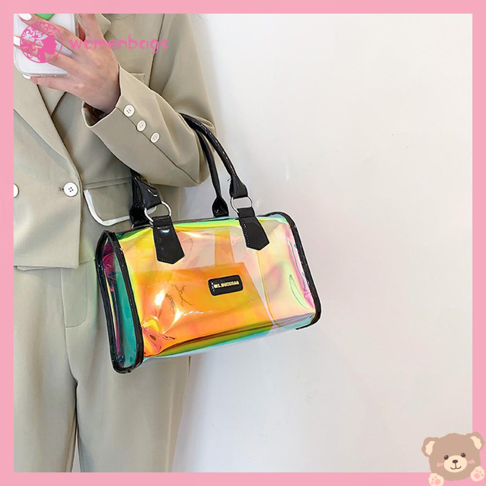 ✿ Wb ✿ Túi Xách Nhựa PVC Trong Suốt Thời Trang Mùa Hè Cho Nữ✿