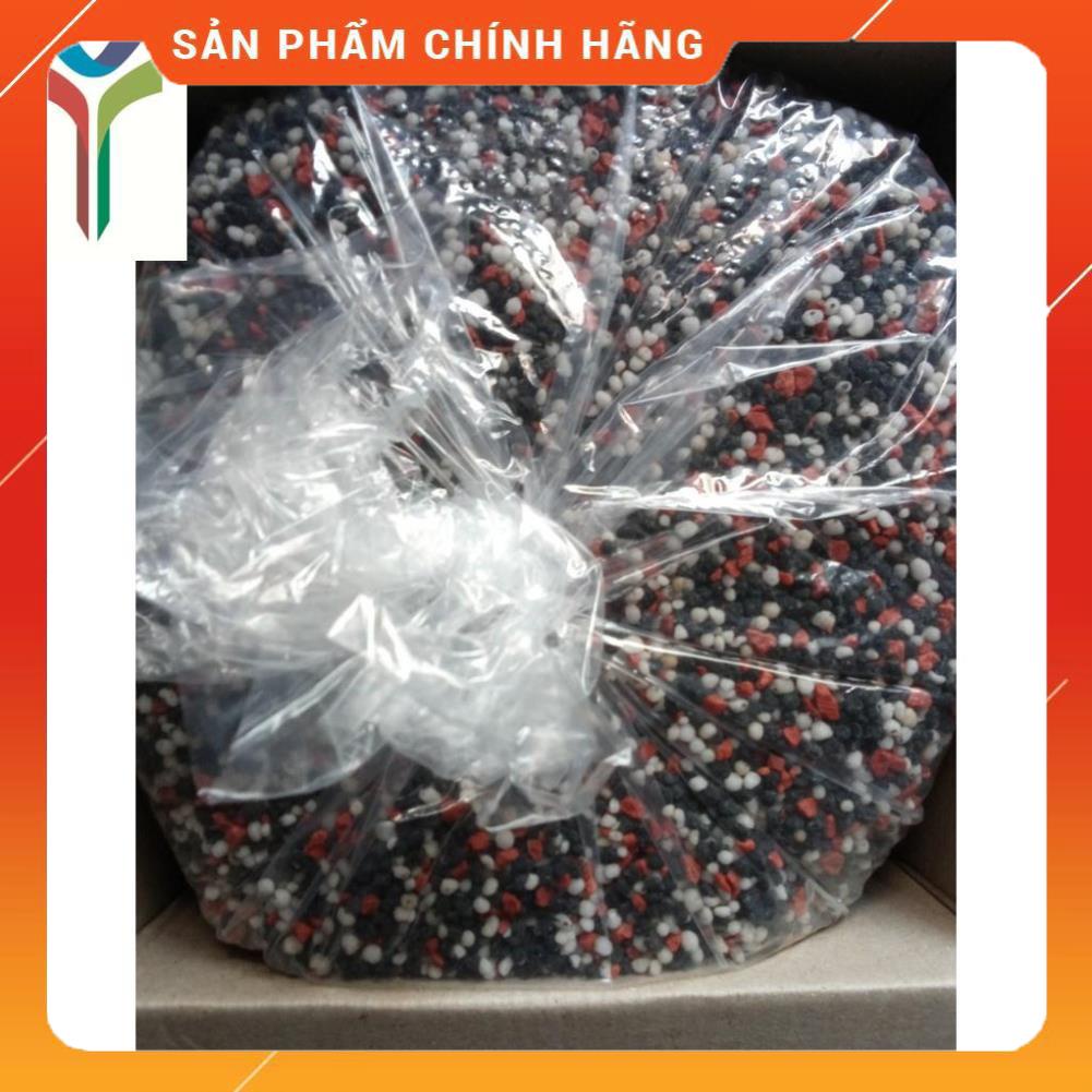 1kg Phân bón NPK Đầu Trâu 20-20-15 + TE (bán lẻ từ bao 50kg) cho rau màu, hoa kiểng (hồng, mai, bonsai...), cây ăn trái