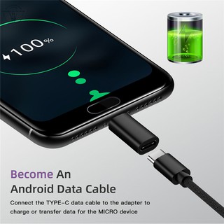 Đầu chuyển đổi cổng Type-C sang Micro USB cho thiết bị Android