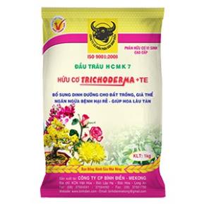 Phân Hữu Cơ Vi Sinh Trichoderma + TE Đầu Trâu 1Kg