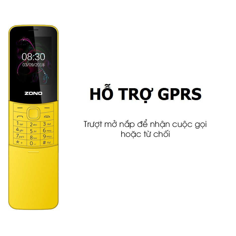 Điện thoại di động ZONO N8110 (2.4inch) 2 Sim - Bảo hành 12 tháng | BigBuy360 - bigbuy360.vn