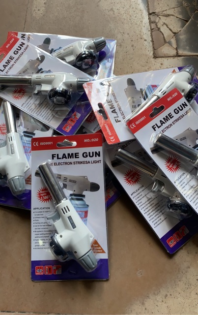 Khò ga MINI FLAME GUN trắng 920