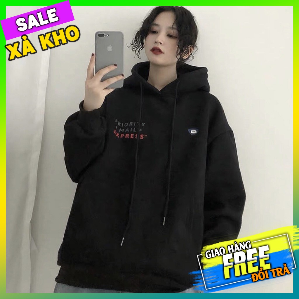 Áo nỉ Hoodie MAIL LÁ THƯ Ulzzang bao chất , áo nỉ bông hoodie unisex nam nữ siêu đẹp HD4