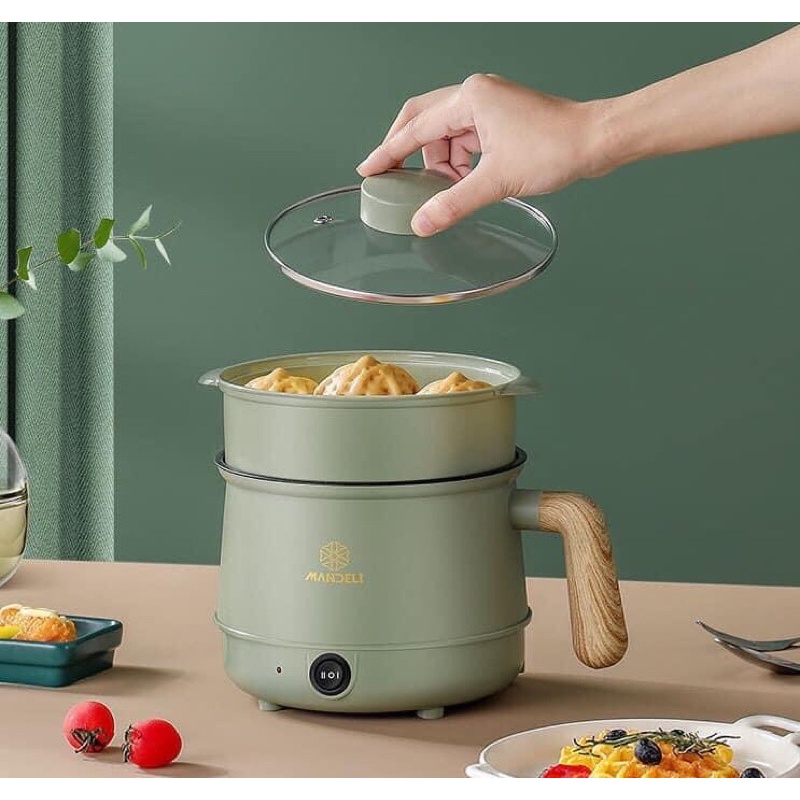 NỒI LẨU ĐIỆN ĐA NĂNG, NẤU MÌ HẤP...