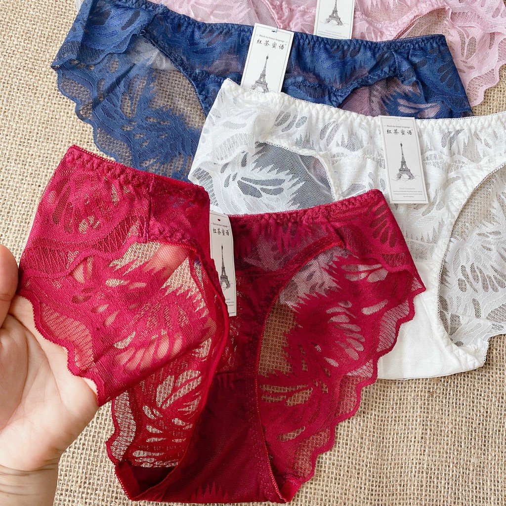 Quần lót nữ, quần lót ren đẹp quyến rũ cao cấp gợi cảm thoáng mát | BigBuy360 - bigbuy360.vn