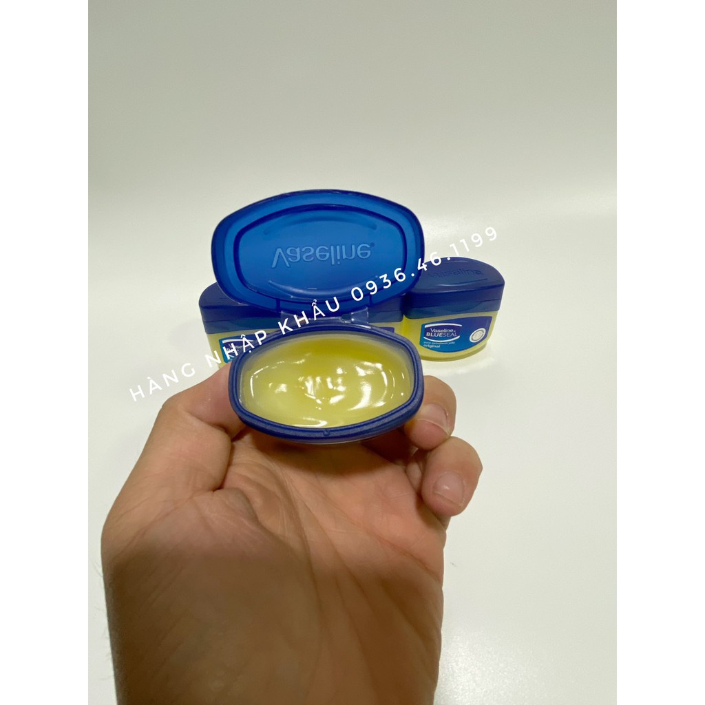 Hũ 50ml Sáp dưỡng ẩm Vaseline Blue seal 50ml Kem dưỡng ẩm đa năng.-Mỹ