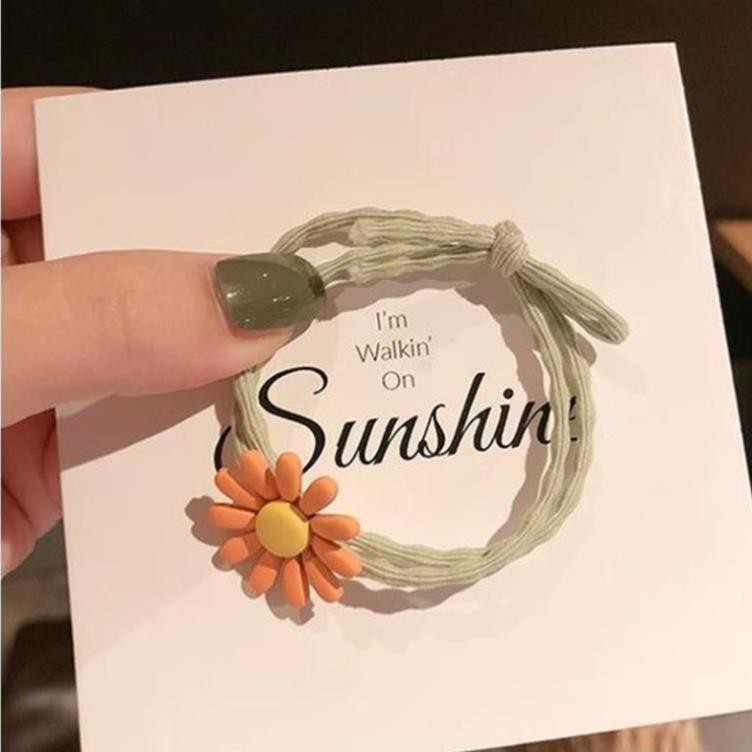 Dây Buộc Tóc Bông Cúc Ulzzang | BigBuy360 - bigbuy360.vn