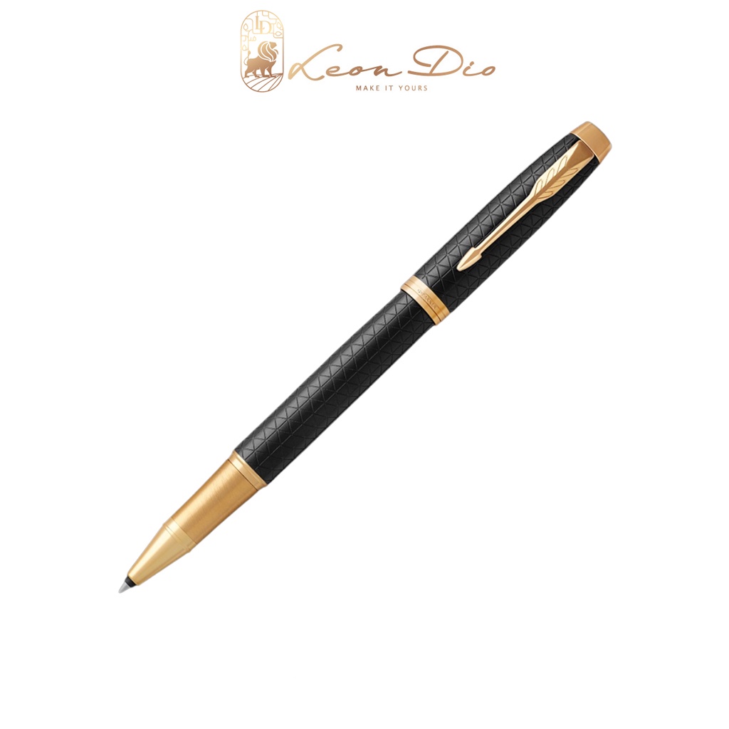 Bút Ký Parker cao cấp bằng kim loại Parker IM Premium Black Gold GT Quà tặng nam Quà sinh nhật Quà tặng doanh nghiệp