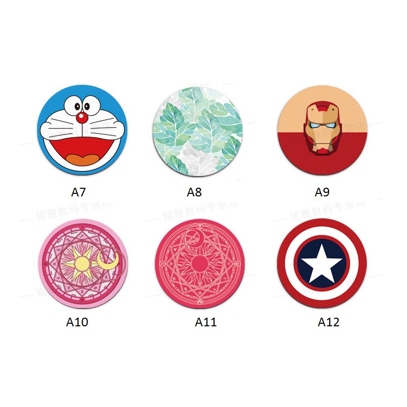 Tấm lót chuột tròn in hình đa dạng kiểu dáng tùy chọn