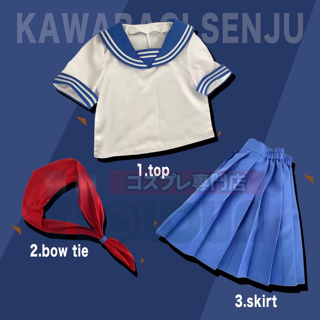 HOLOUN Tokyo Revengers Bộ Đồng Phục Hóa Trang Học Sinh Kawaragi Senju Anime Mới