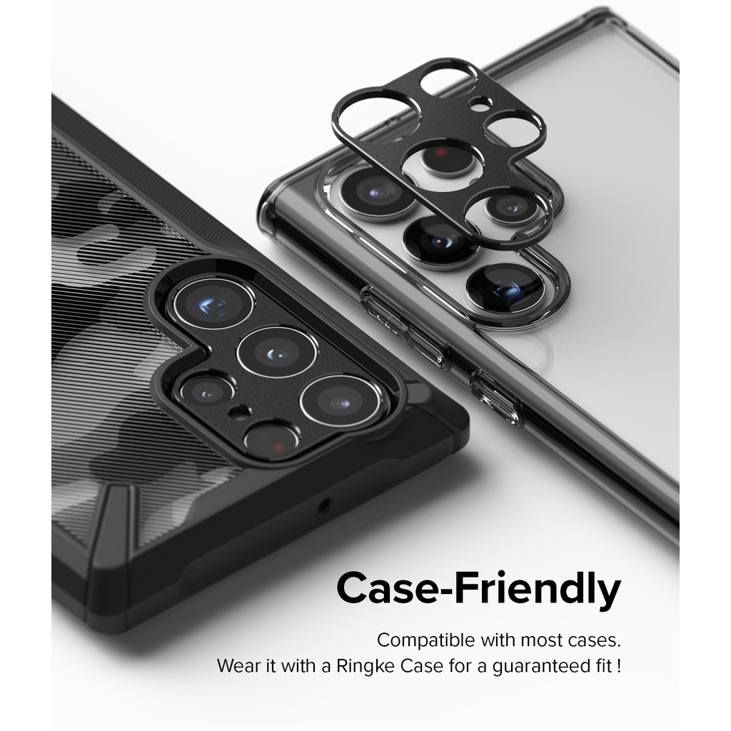 Ringke Camera Styling Khung Nhôm Bảo Vệ Ống Kính Máy Ảnh cho Galaxy S22 Ultra