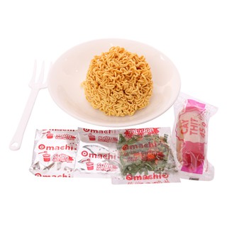 Mì Omachi Cốc Có Cây Thịt Thật 113G