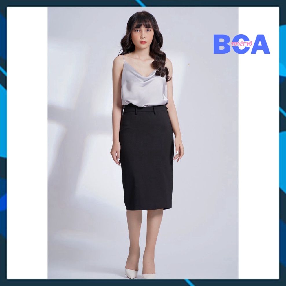 Beele - Váy Bút Chì Lưng Cao Dài Qua Đầu Gối , Tuyết Võ BCA