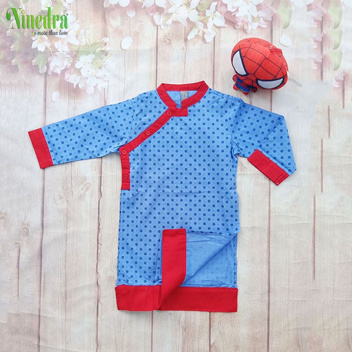 Áo dài cách tân cho bé trai size từ 13-18kg