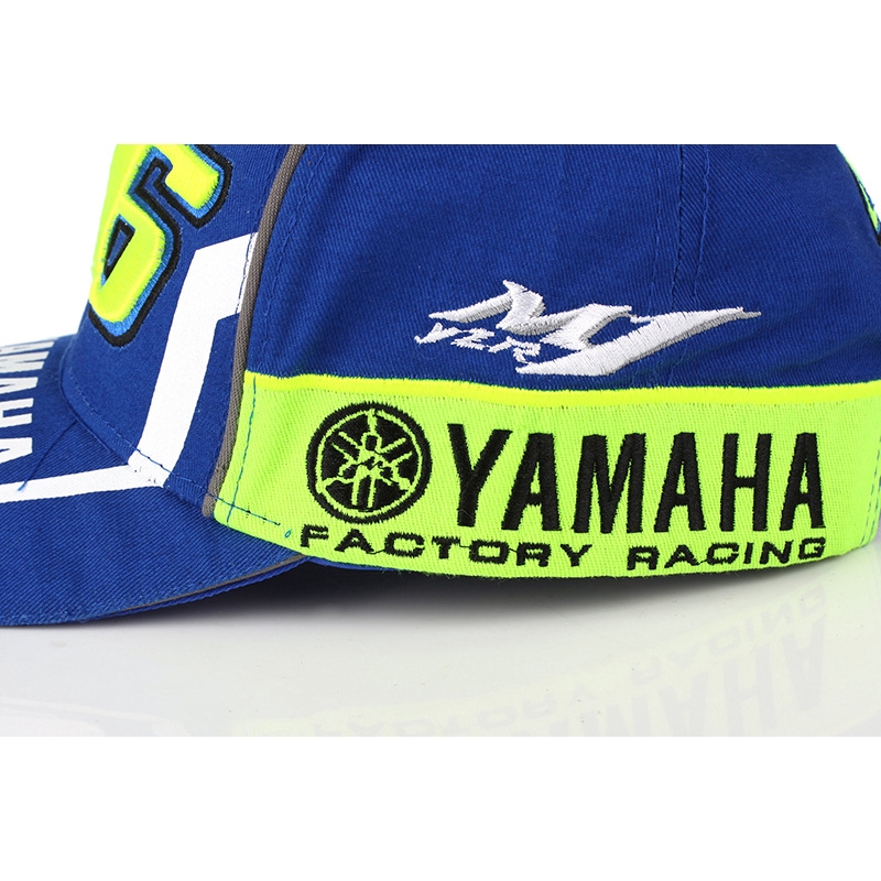 YAMAHA Vr-46 Mũ Lưỡi Trai Thể Thao Hai Mặt Thời Trang Mùa Hè Cho Nam Và Nữ