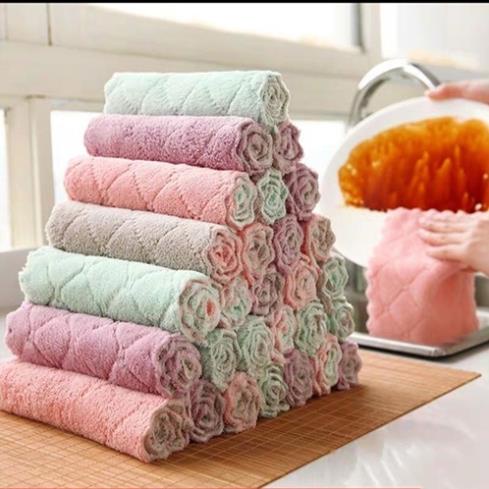 Khăn lau bếp đa năng nhà bếp - siêu thấm   KT 16*25cm KHO SỈ MB SUSU SHOP DEAL 1K