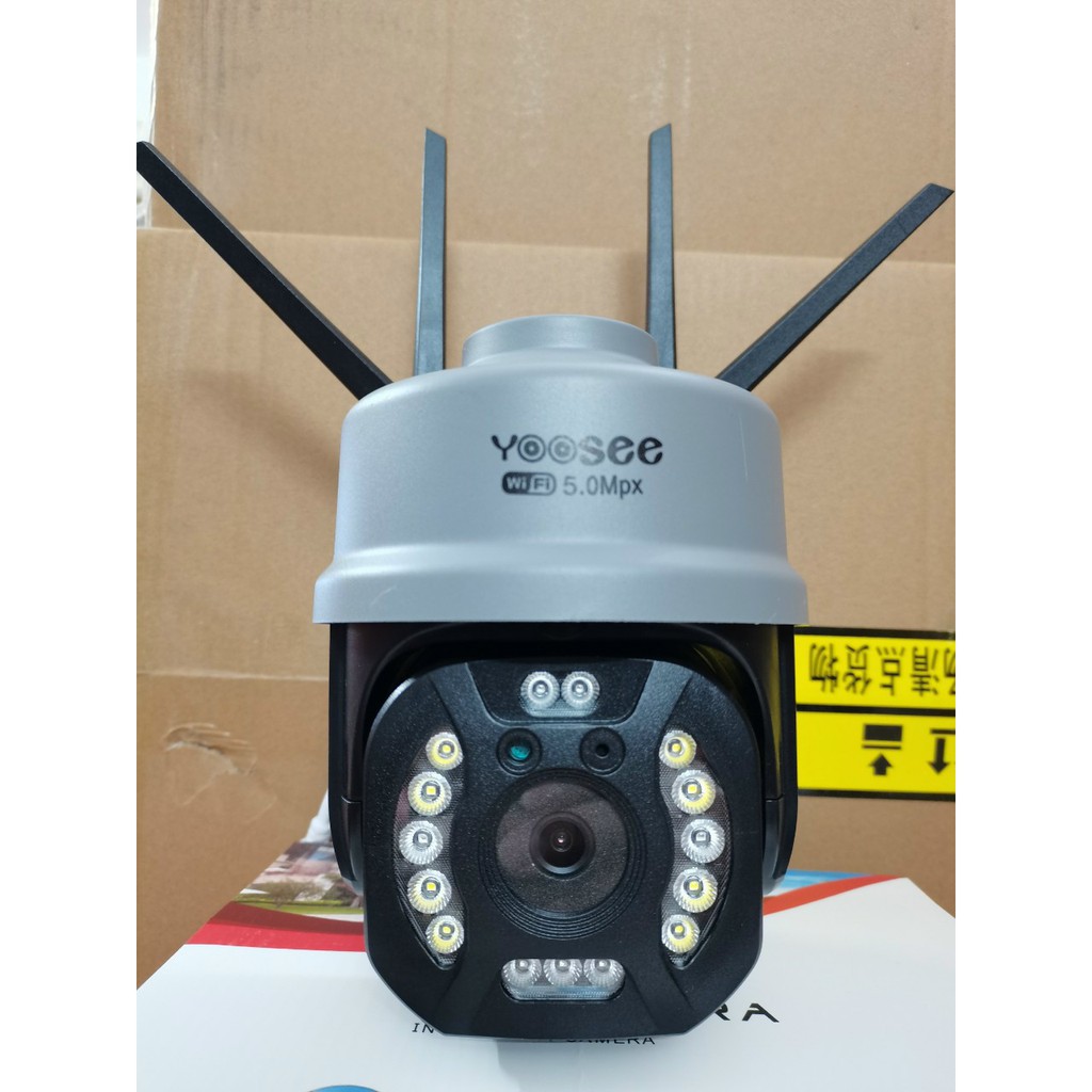 Camera Yoosee Ngoài Trời Ptz 4 RÂU 14 Led Xoay 360 Độ 5.0Mpx Full HD BH 5 NĂM Mẫu Mới 2021 - NỒI ĐỒNG CỐI ĐÁ | BigBuy360 - bigbuy360.vn