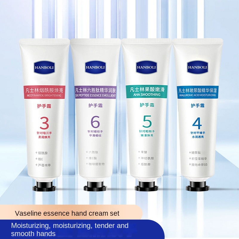 Vaseline set 4 Kem Dưỡng Ẩm Da Tay Vào Thu Đông