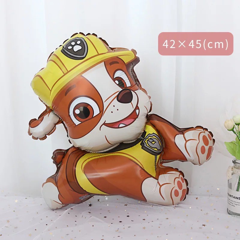 Bong bóng lá nhôm hình nhân vật hoạt hình Paw Patrol cỡ lớn dành cho trang trí tiệc sinh nhật trẻ em