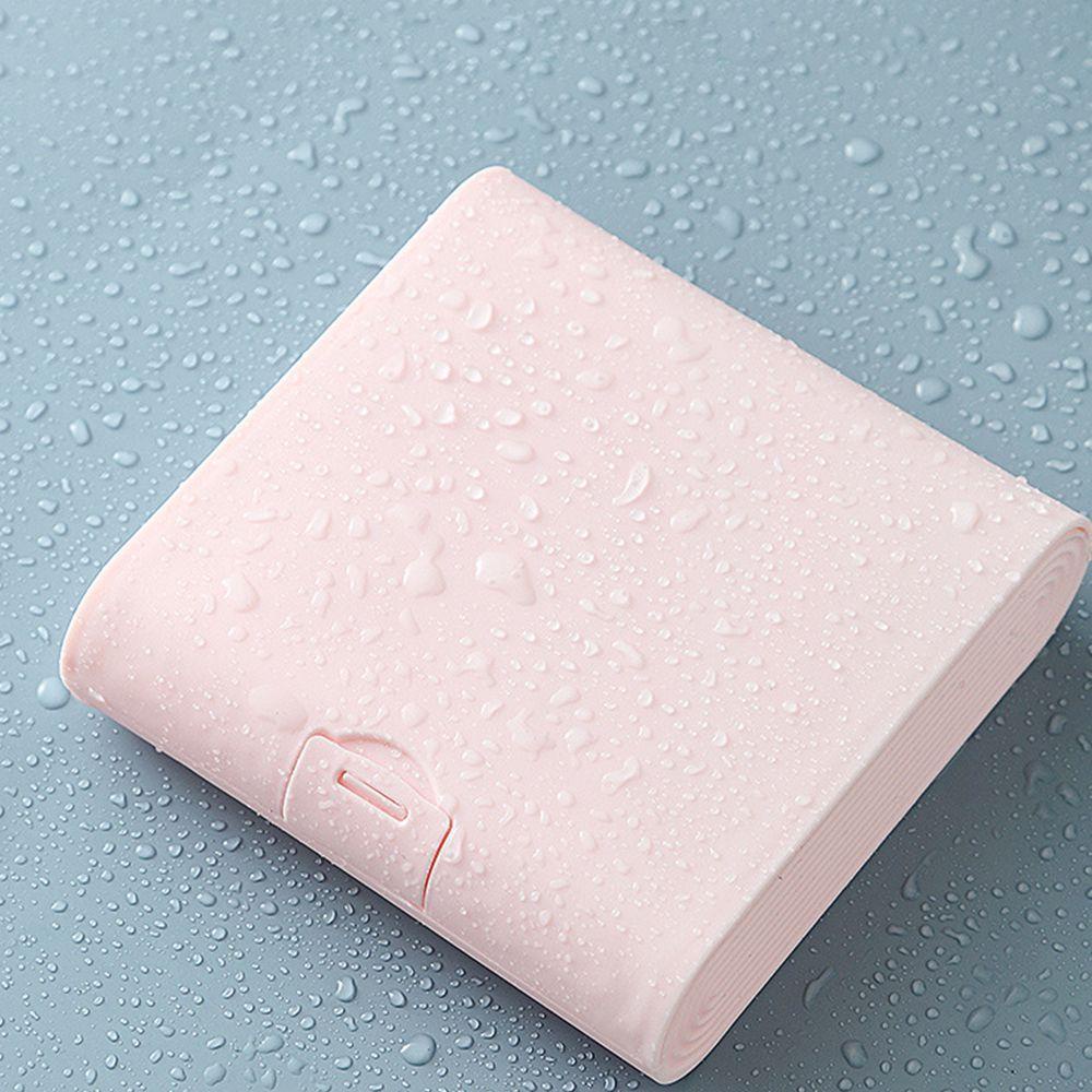 LANFY Jewelry Storage Box Convenient Waterproof Sanitary Napkin Container Square Earring Storage Box Girls Cosmetic Storage Container