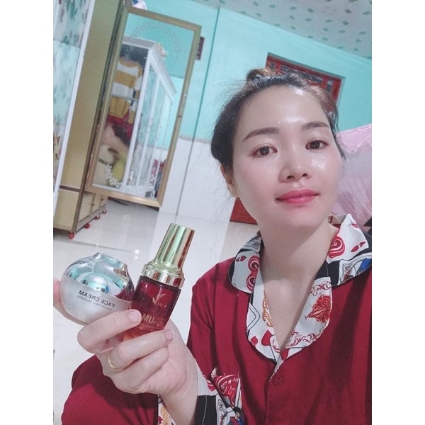 Combo SERUM FACE TYS BẠC  Trắng da kiềm dầu mụn thâm