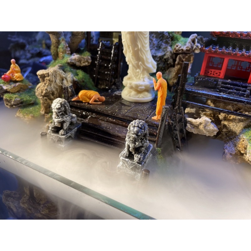 Hồ, bể bán cạn tiểu cảnh mini 30cm phong cách Kelsey Mặt Trời Vàng