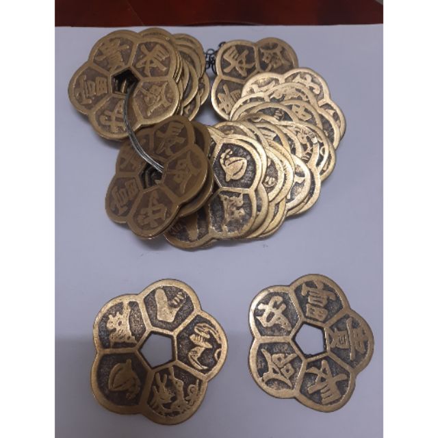 Tiền xu hoa mai tiền xu hoa mai bằng đồng