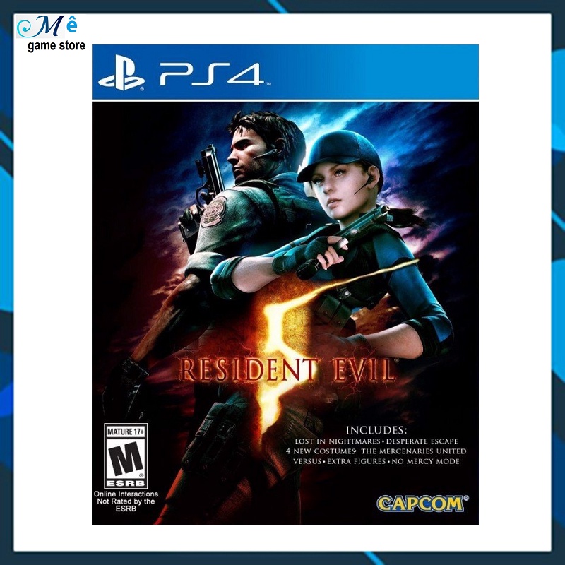 Trò chơi PS4 Resident Evil 5