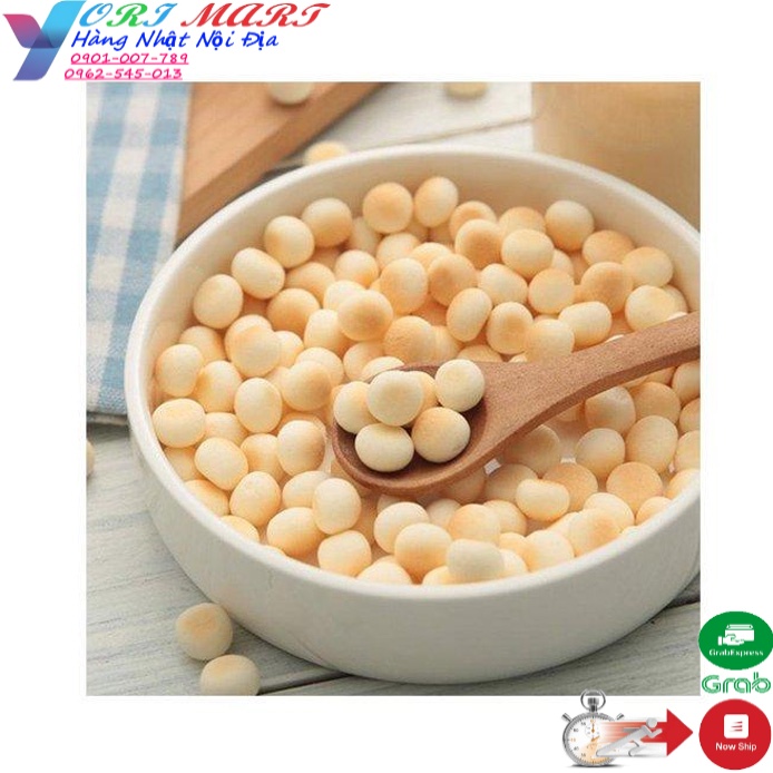 Bánh bi men sữa Calket Boro Nhật cho bé ăn dặm