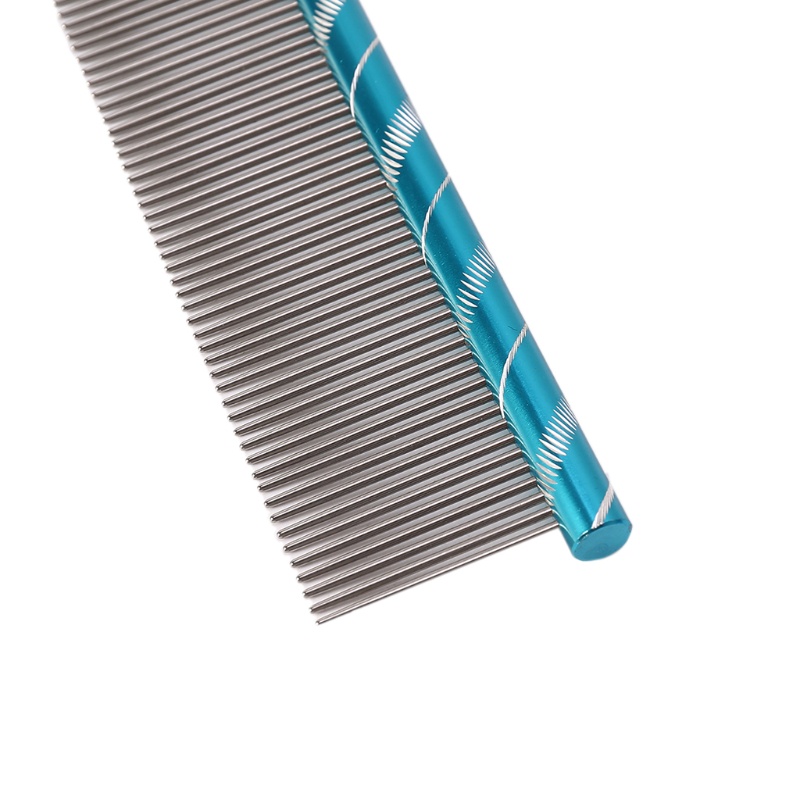 Lược Chải Lông Thú Cưng Đầu Tròn Bằng Thép Không Gỉ