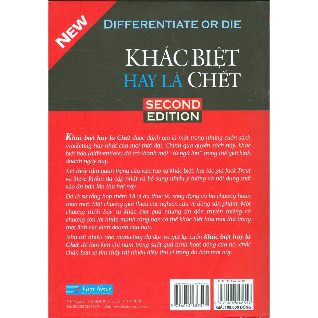 Sách-Khác Biệt Hay Là Chết