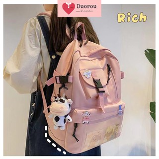 [Ảnh thật] Balo HỌC SINH ĐI HỌC DỄ THƯƠNG - CẶP SÁCH THỜI TRANG ULZZANG BL004