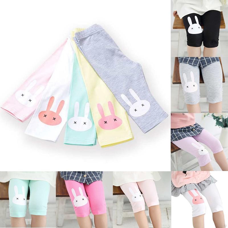 Quần legging mùa hè cho bé gái