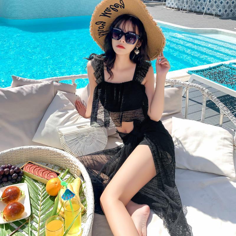 Bộ Đồ Bơi Ba Mảnh Thời Trang Mùa Xuân 2022 Cho Nữ