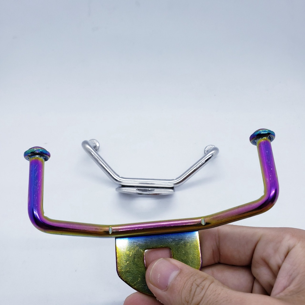 Móc treo đồ xe máy vario vision inox 304 xi titan 7 màu gắn nhiều xe máy