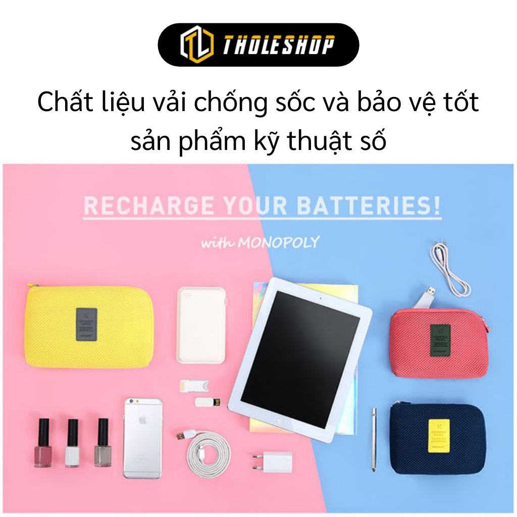 Túi Đựng Phụ Kện - Túi Du Lịch Parameters Cầm Tay Đa Năng Giúp Cất Gọn Giấy Tờ, Các Thẻ Cần Thiết 3388