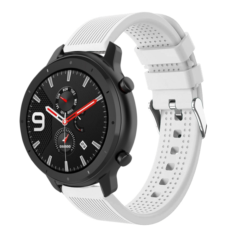 Dây đeo silicone thay thế 20mm cho đồng hồ thông minh Huami Amazfit Bip/ GTR/ GTS/ Samsung Galaxy Watch Huawei Watch 2