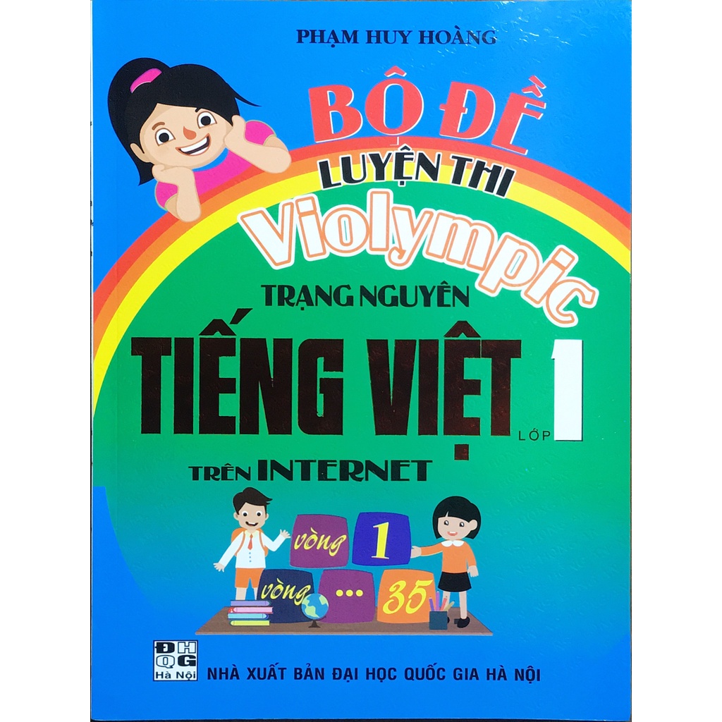 Sách - Bộ Đề Luyện Thi Violympic Trạng Nguyên Tiếng Việt Trên Internet Lớp 1 (HA39)