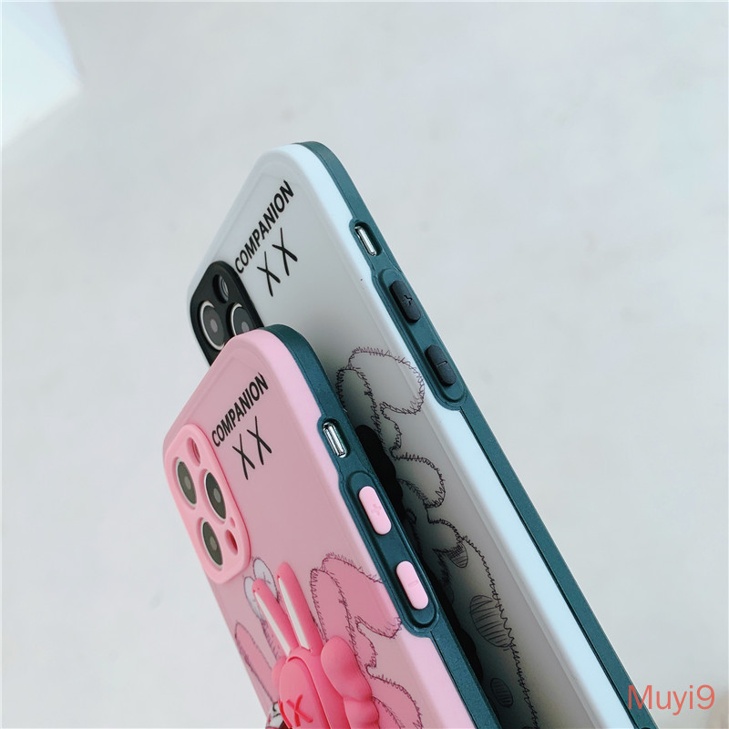 Ốp điện thoại TPU họa tiết KAWS đáng yêu cho Iphone12 11Pro Max X Xsmax Xr I8 / Se2 7Plus | BigBuy360 - bigbuy360.vn