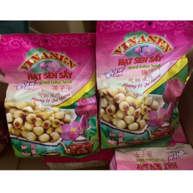 Hạt sen sấy cao cấp VINASEN -hàng xuất khẩu-500gam-date 2024