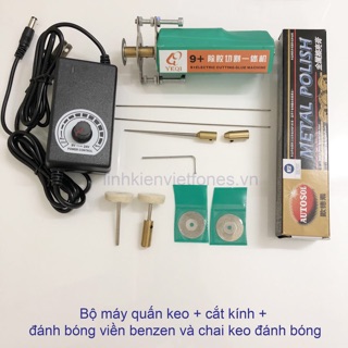 Đầu đồng đánh bóng + 2 cục đánh bóng tròn