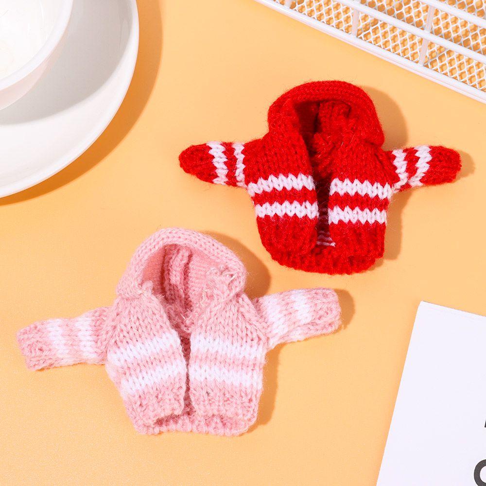 Layor1 Áo Sweater Dệt Kim Mini DIY Nhiều Màu Sắc Giản Dị Dành Cho Búp Bê Trẻ Em