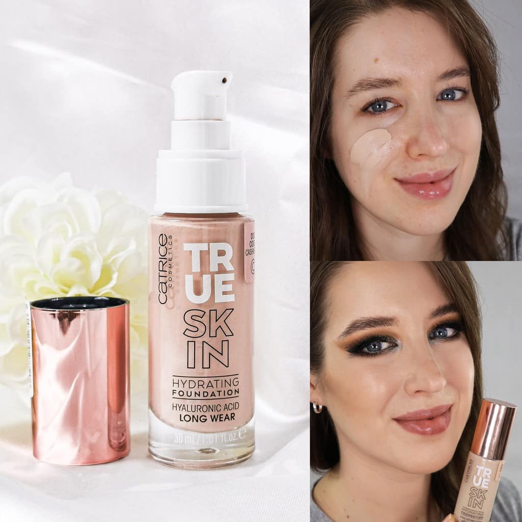 Kem nền mới nhất của Catrice True Skin Hydrating Foundation Tone 020 Warm Beige