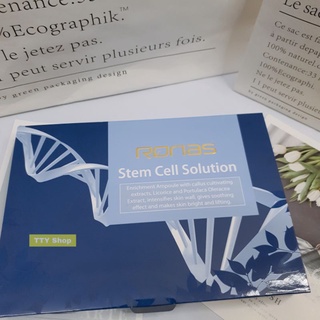 Tế Bào Gốc Ronas Stem Cell Solution Giúp Hồi Phục Da, Giảm Thâm Nám